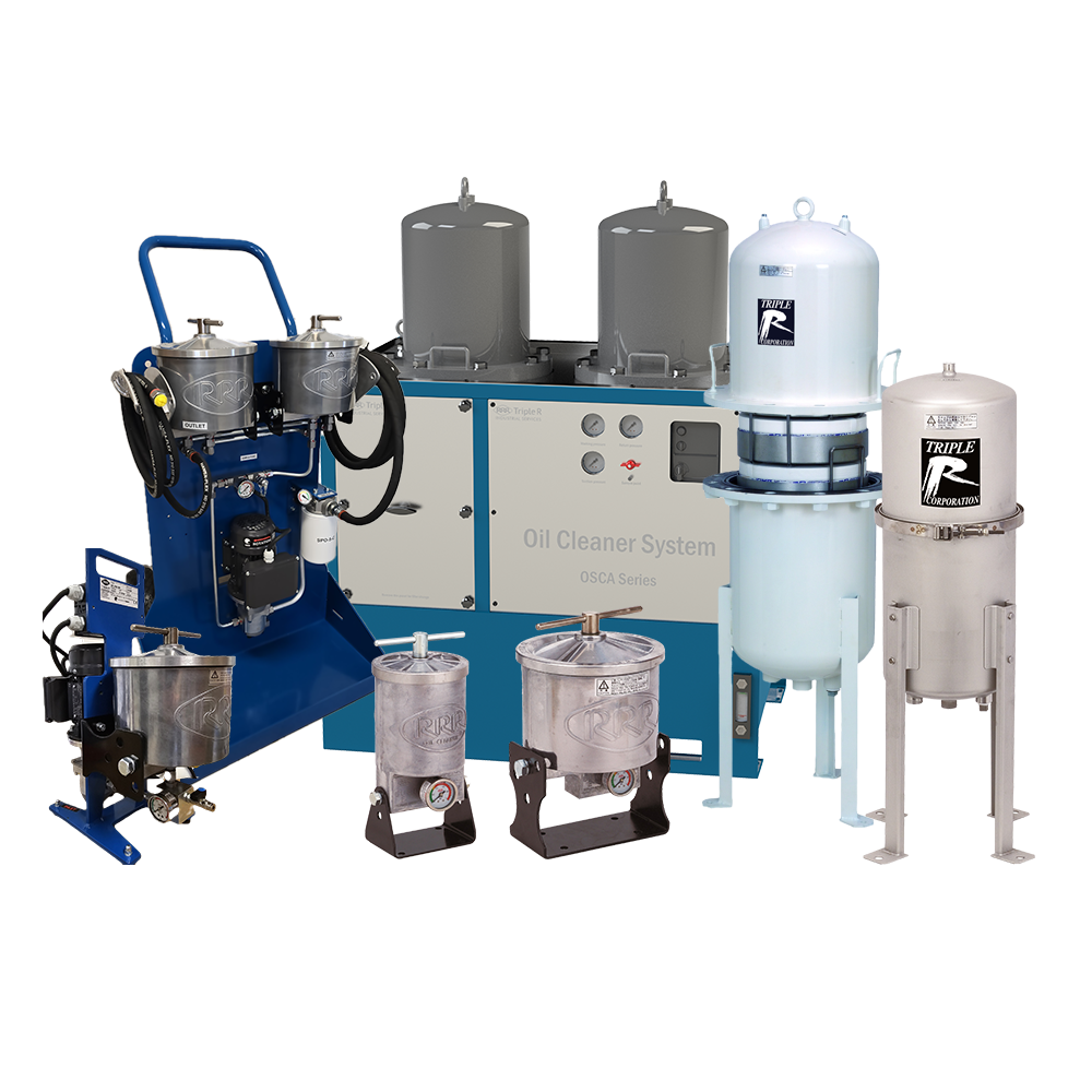 Triple R Oil Cleaner systemen